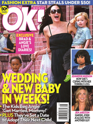 Illustration for article titled Brad & Angelina's Wedding: A Seven-Year History Of Rumormongering
